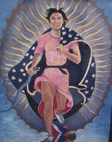 Portrait of the Artist as the Virgin of Guadalupe, 2002