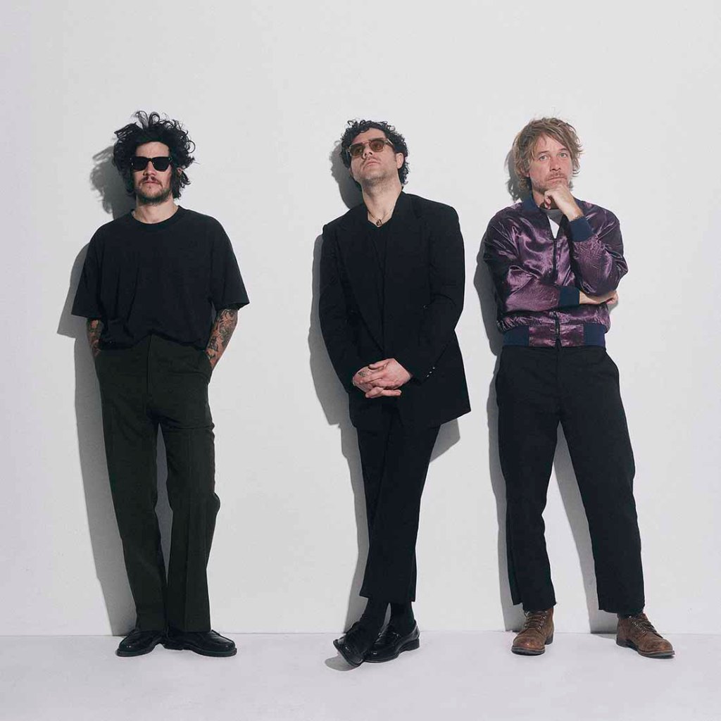 Diego Solórzano, Rodrigo Blanco, Andrés Velasco y Miguel Hernández, miembros de Rey Pila