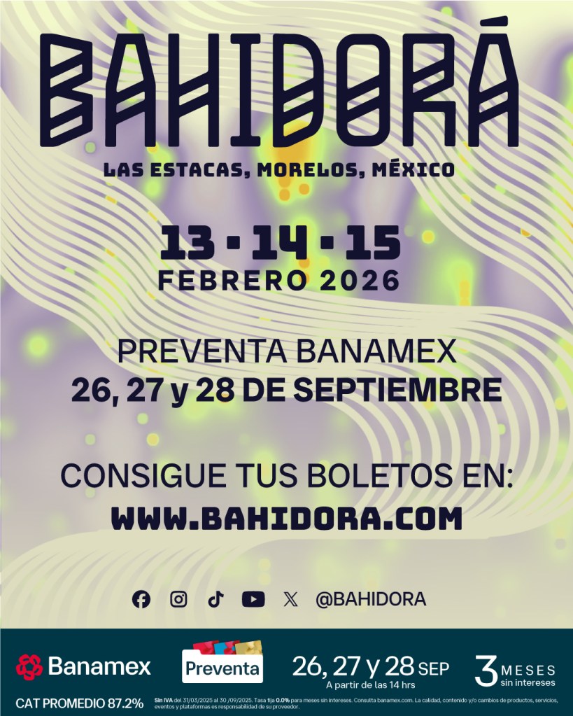 Preventa Bahidorá por Banamex.