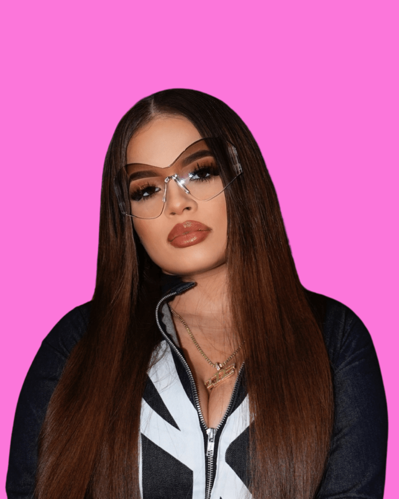 GeezLy, artista neoyorquina de trap.