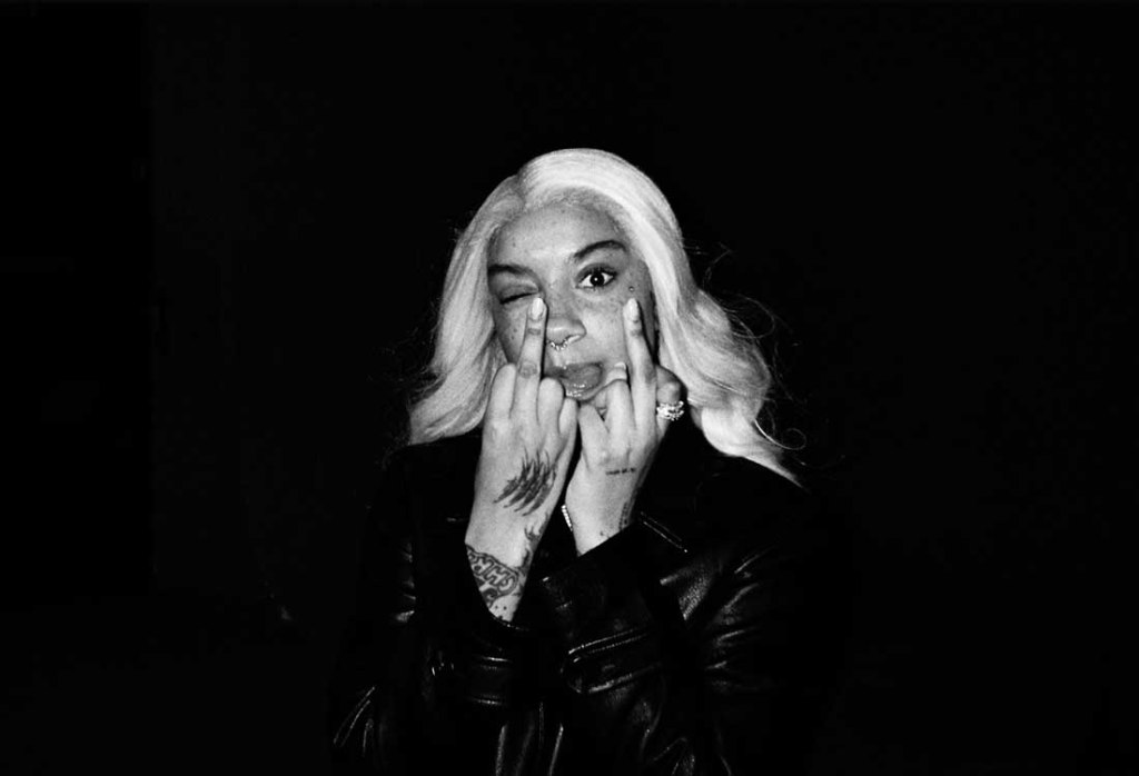 Bktherula, rapera integrante del colectivo The Scythe.