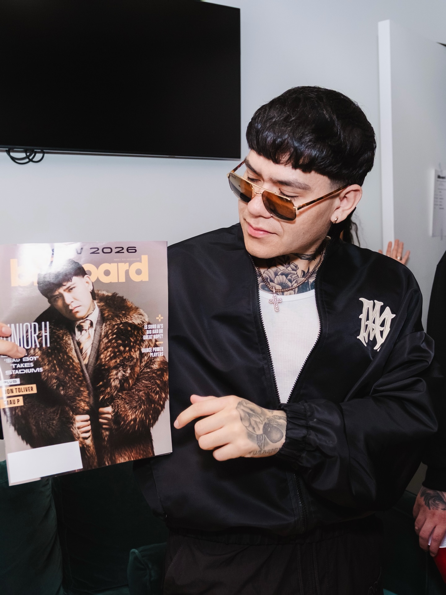 Junior H, artista mexicano de corridos tumbados.